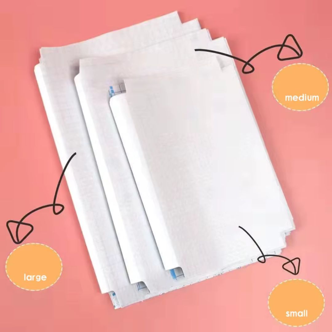 Self Adhesive Transparent Book Cover (Pack Of 30)