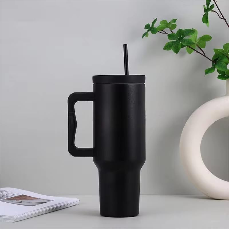 1200ML Stainless Steel Insulated Tumbler with Lid and Straw