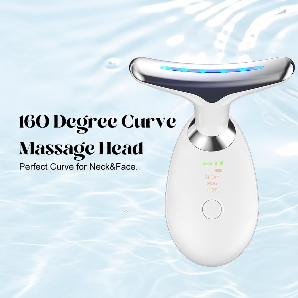 LED Face & Neck Therapy Massager