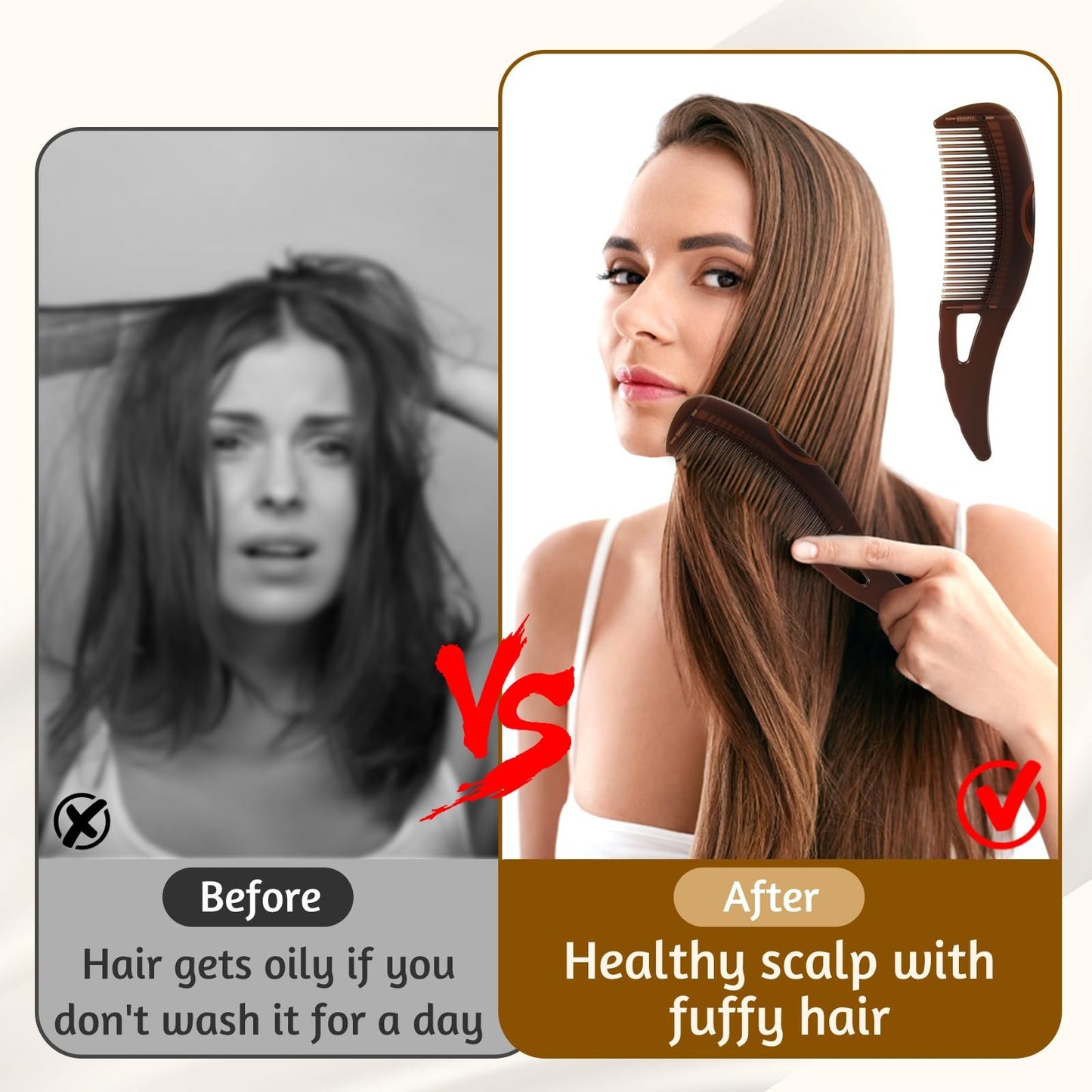 Anti Dandruff Comb (Buy 1 Get 1 Free)
