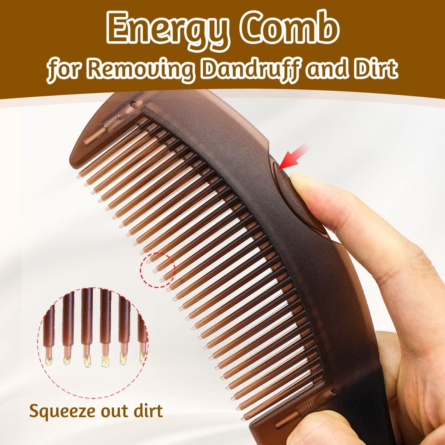 Anti Dandruff Comb (Buy 1 Get 1 Free)