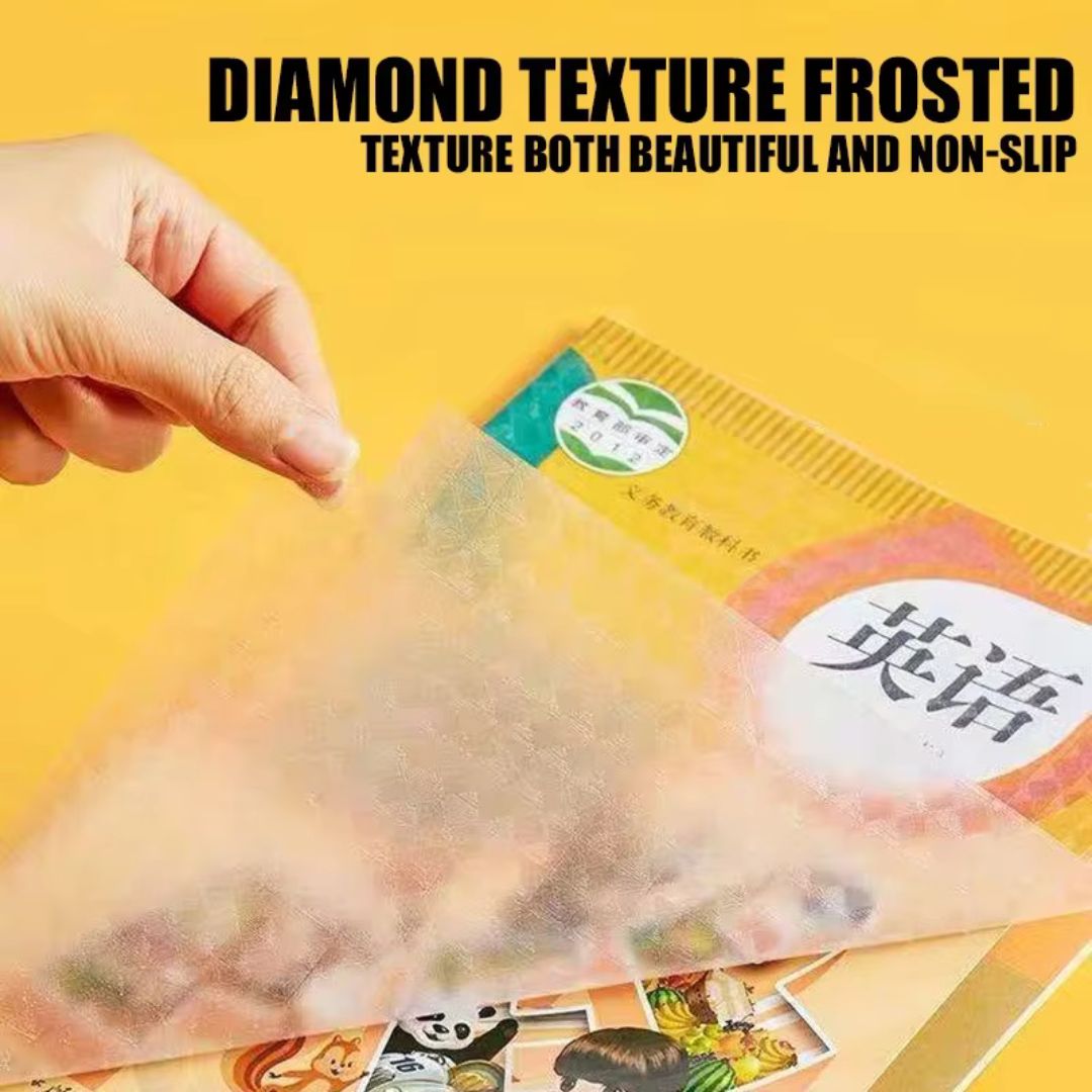 Self Adhesive Transparent Book Cover (Pack Of 30)
