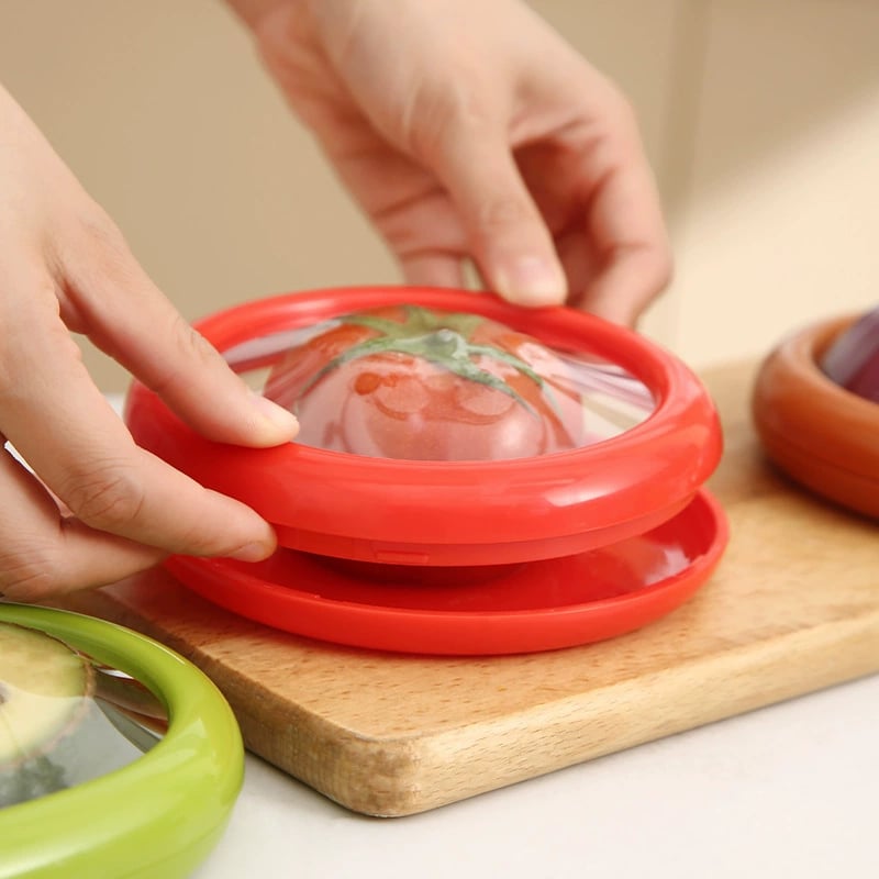 Fruit And Vegetable Anti-Oxidation Silicone Storage Box