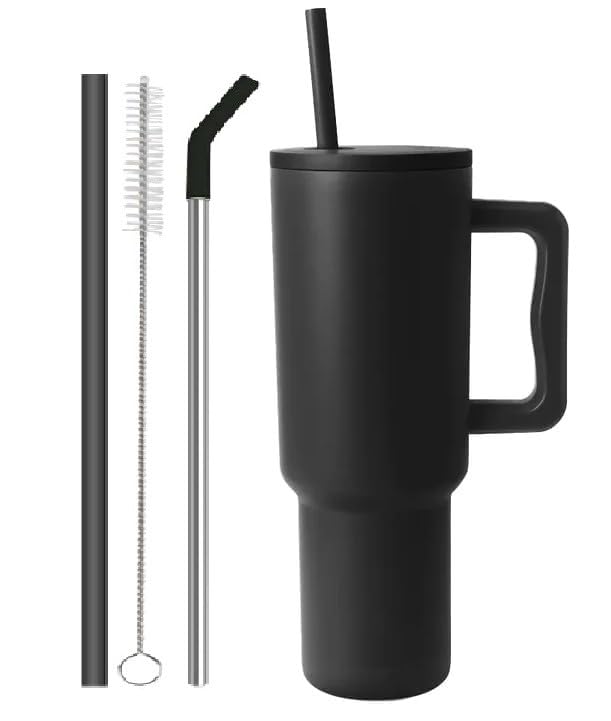 1200ML Stainless Steel Insulated Tumbler with Lid and Straw