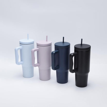 1200ML Stainless Steel Insulated Tumbler with Lid and Straw