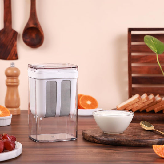 Yogurt Strainer Pro with Fine Mesh (1100 ML)