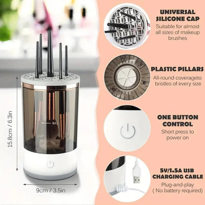 Electric Makeup Accessory Cleaner