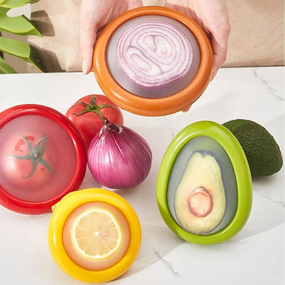 Fruit And Vegetable Anti-Oxidation Silicone Storage Box